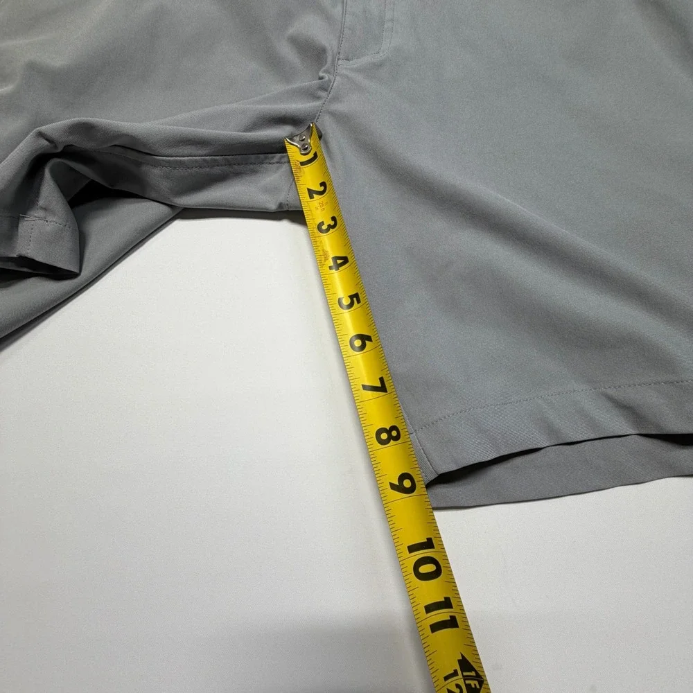 FootJoy Men's Golf Shorts Gray W40 Performance‎ Flat Front Casual